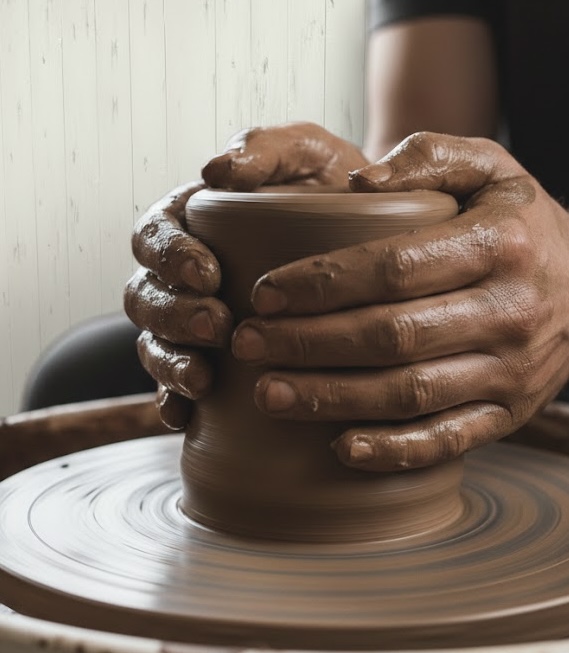 土に触れる時間のイメージ